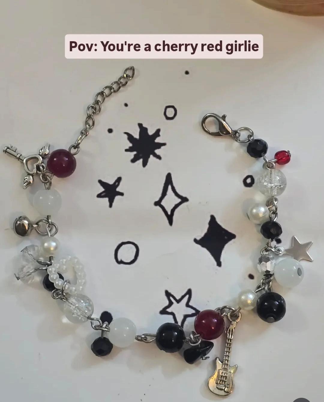 Cherry Red Bracelet