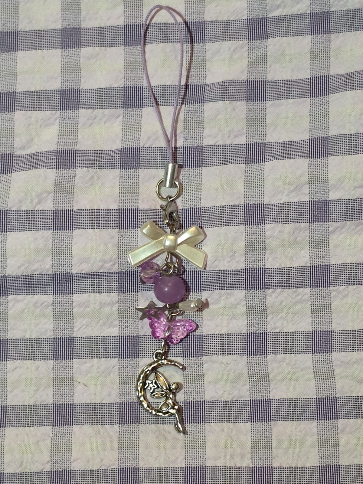 fairy inspired purple phonecharm♡₊˚ 🦢・₊✧𐦍