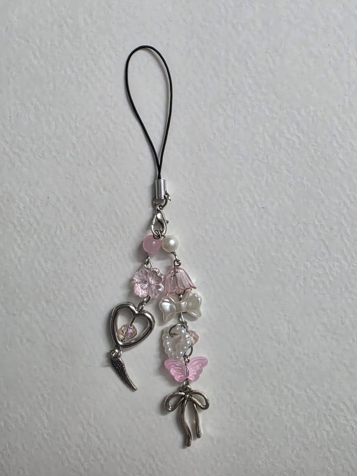 Pink Coquette Phone Charm ⊹ ࣪ ˖
