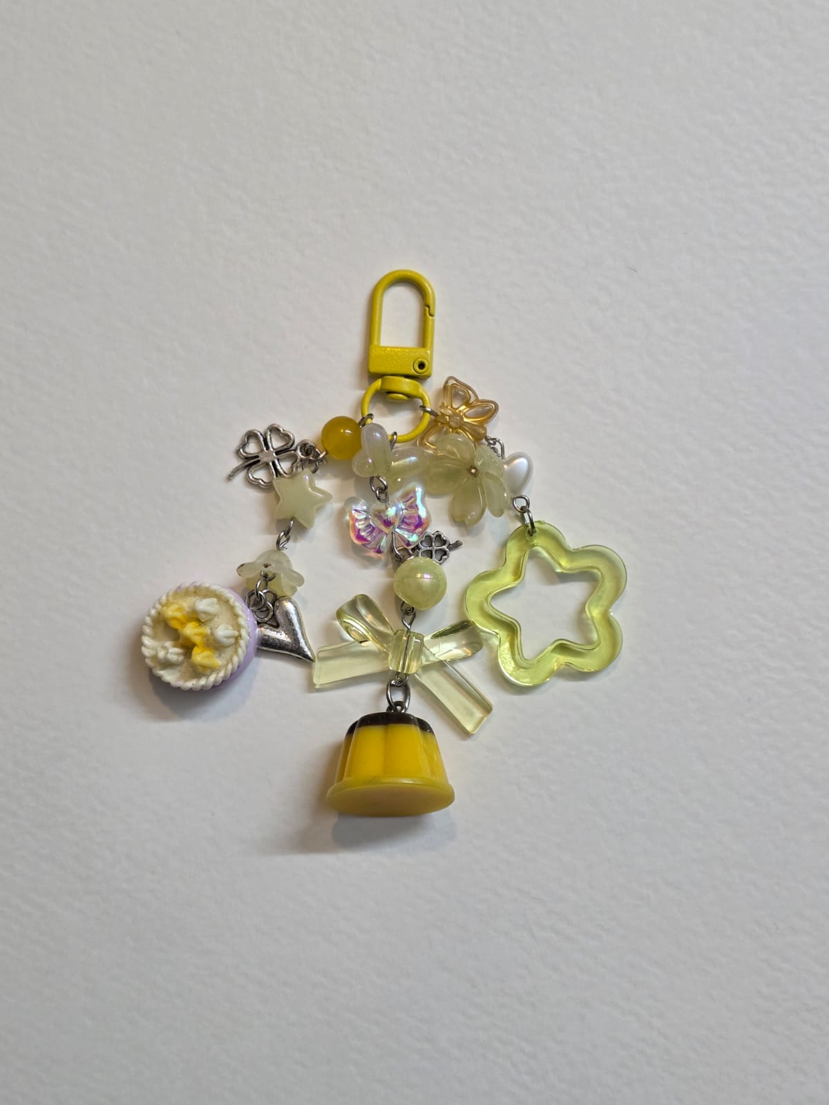 pudding chunky keychain
