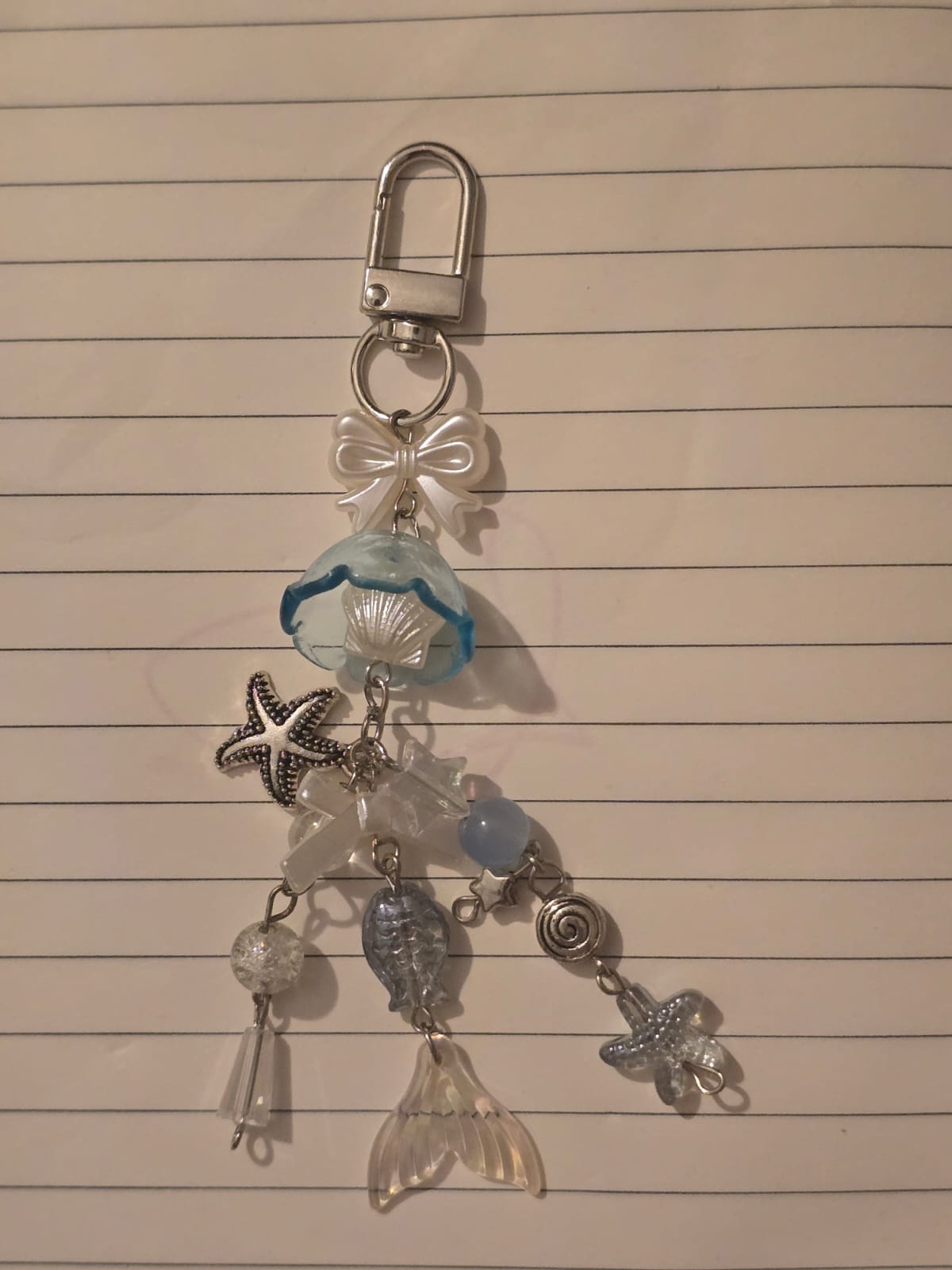 Jellyfish keychain ★