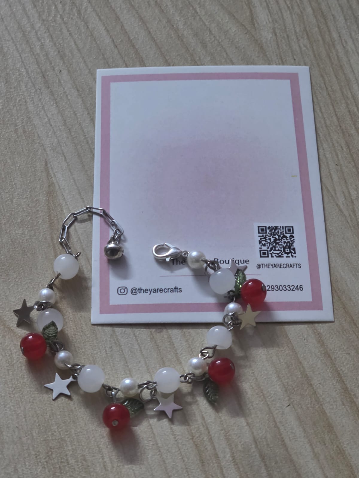 cherry girl inspired bracelet౨ৎ ˖ ࣪⊹ •⊹₊ ⋆୨ৎ