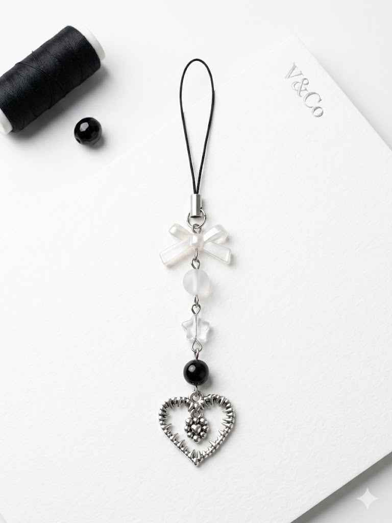 Gothic Coquette Phone Charms