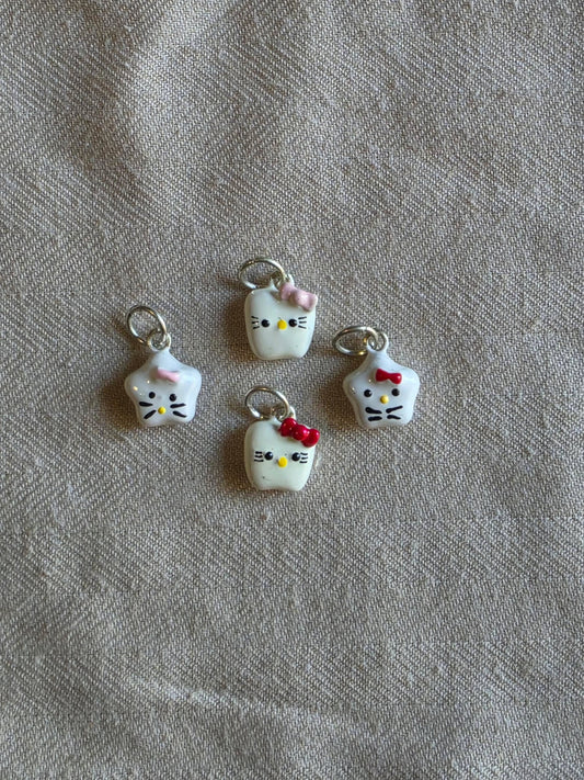 Small hello kitty charm(stainless)