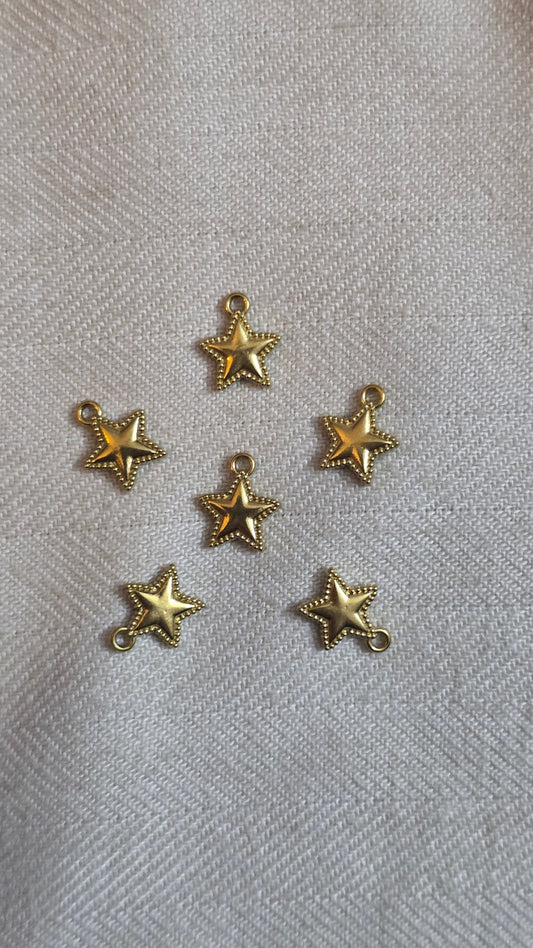 Small star charm (stainless)
