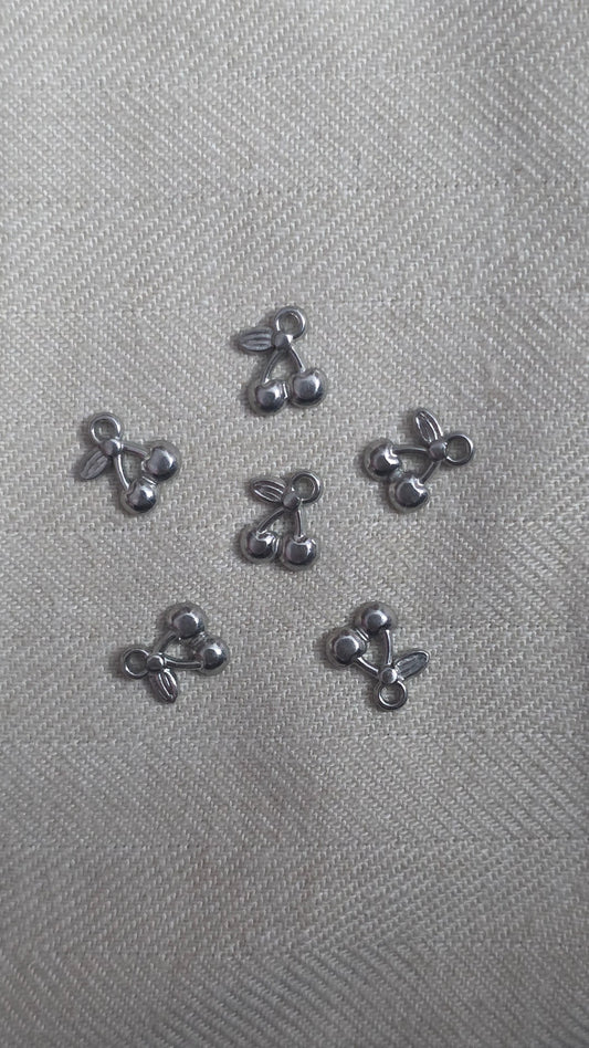 Small cherry charm (stainless)