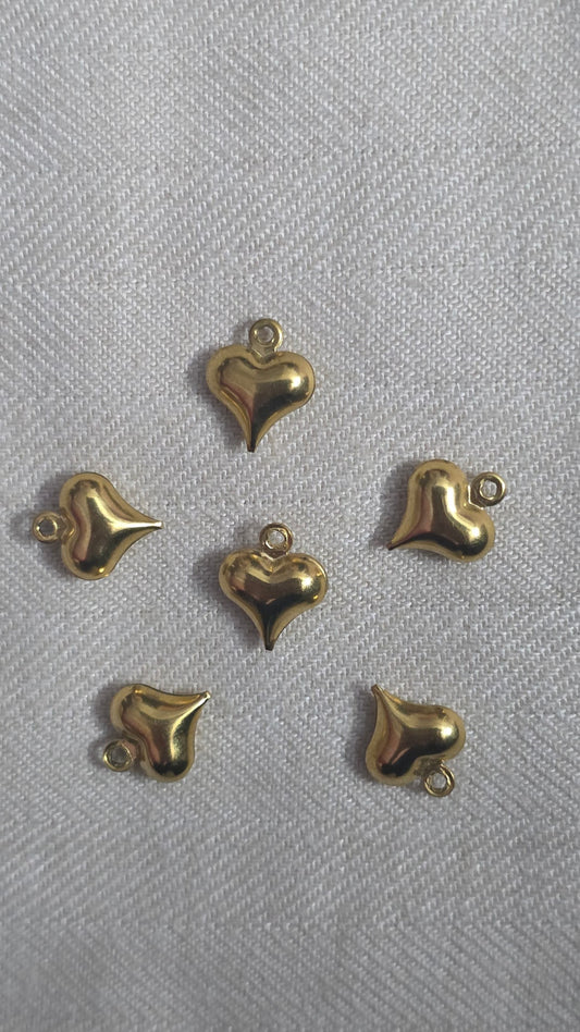 Heart charm(stainless)