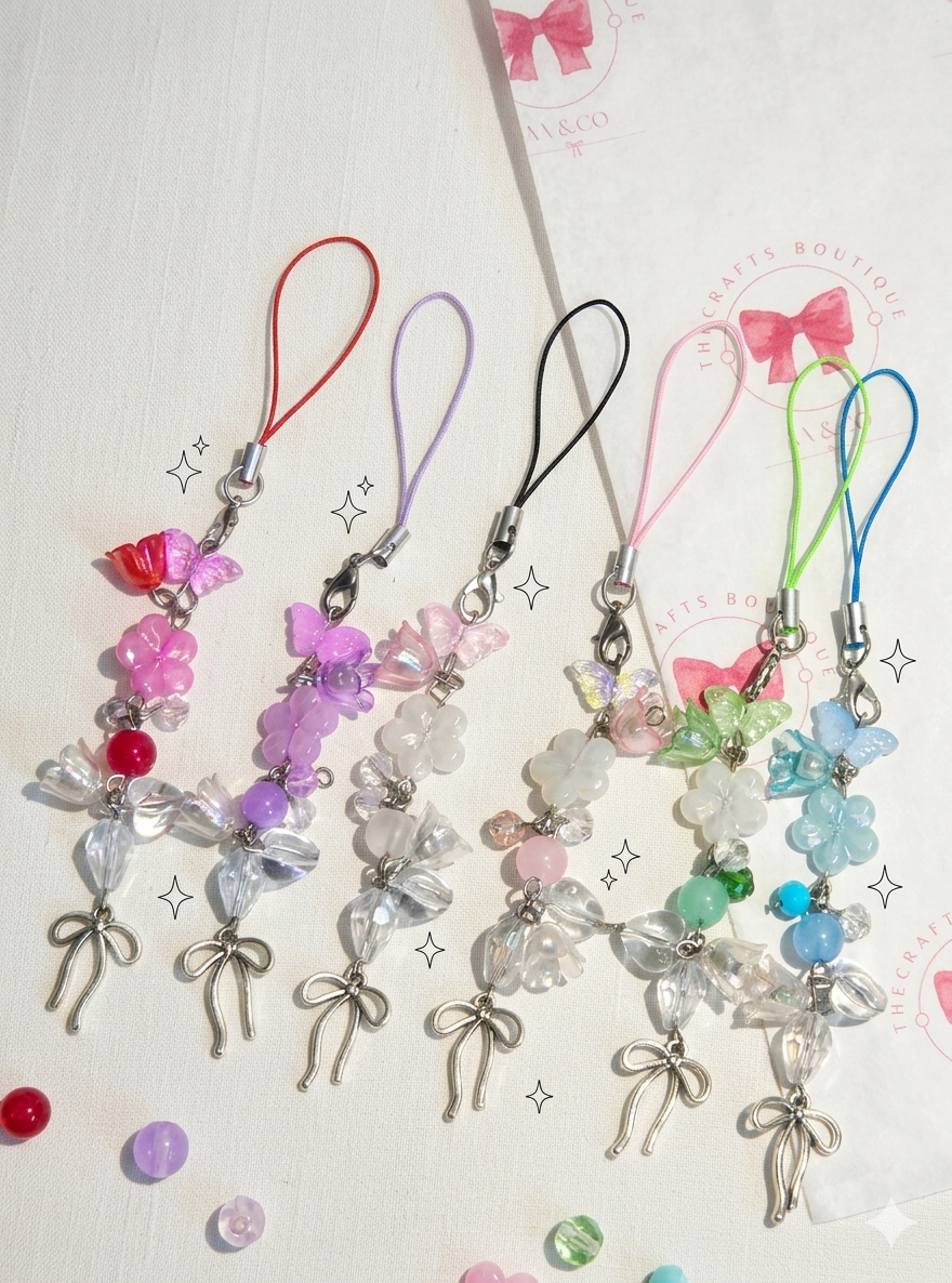 Whimsical Phone Charms - The Crafts Boutique