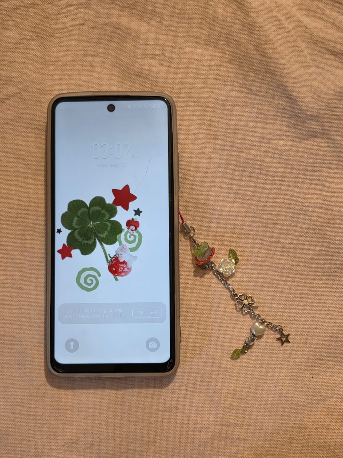When I Fly Towards You Inspired Phone Charm