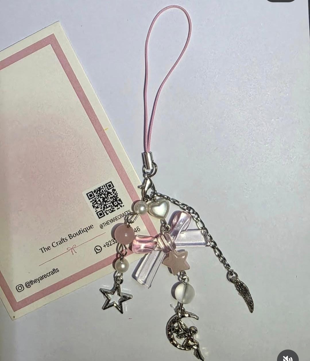 whimsical fairy phonecharm
