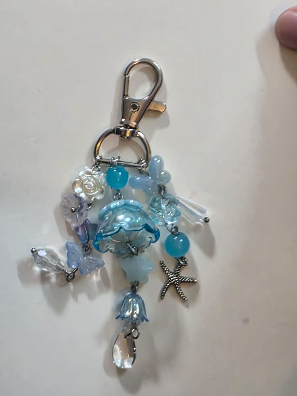 jellyfish whimsical matching keychain₊✩‧₊˚౨ৎ˚₊✩‧₊