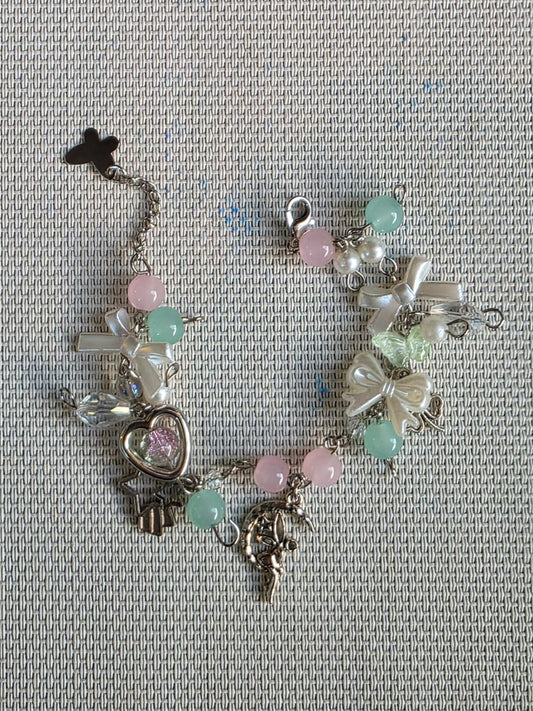 Dreamy Meadow Charm Bracelet 🌿🧑‍🌾